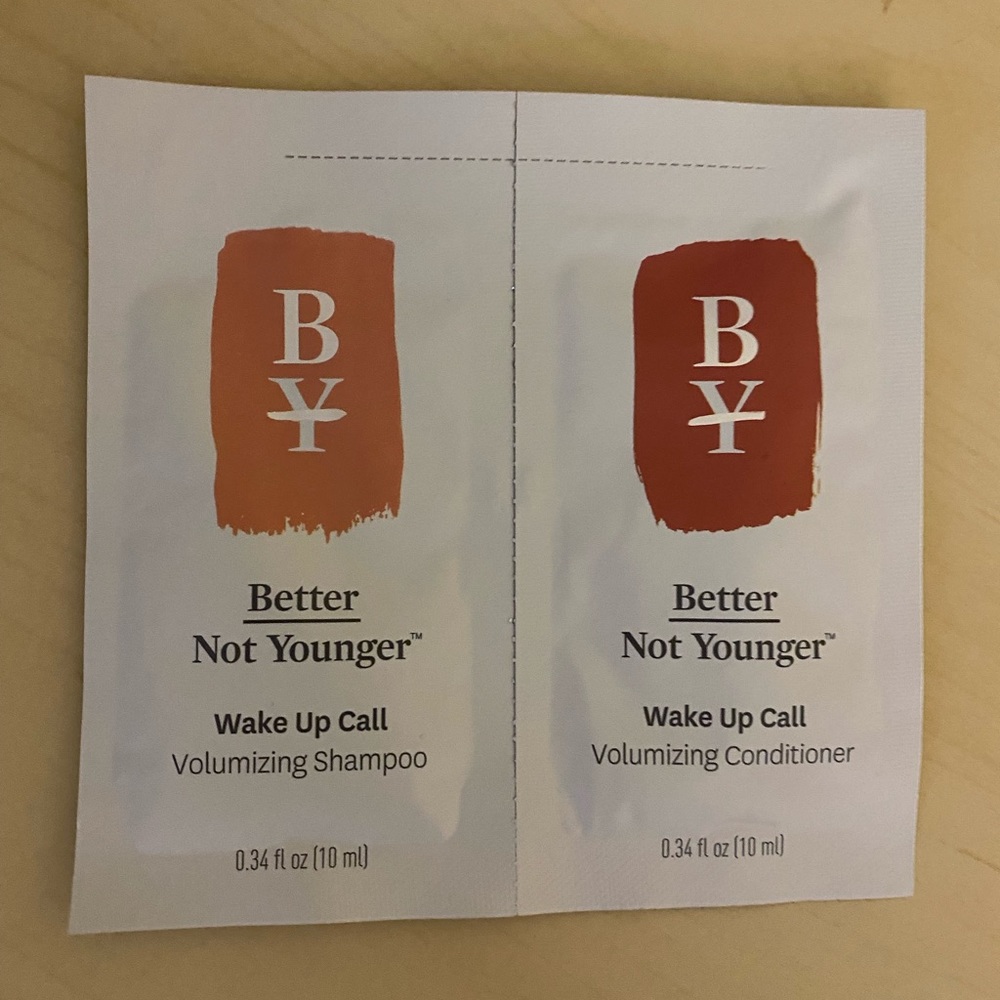 3 for $12!✨ Better Not Younger Wake Up Call Volumizing Shampoo + Conditioner
